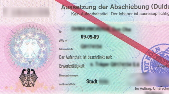 Aussetzung der Abschiebung