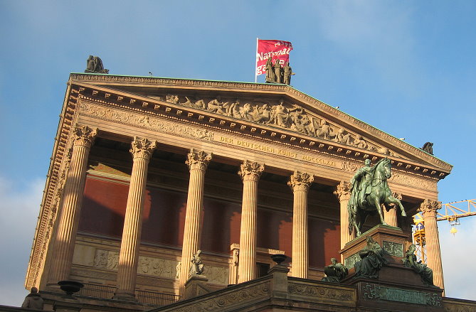 Dem Deutschen Volk Nationalgalerie Einbrgerung